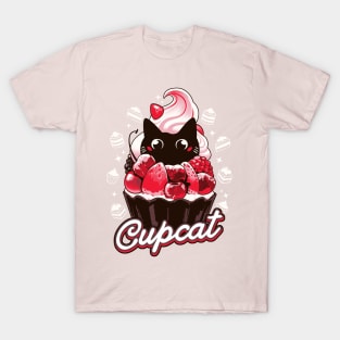 Cupcat - Cute Food Cat T-Shirt